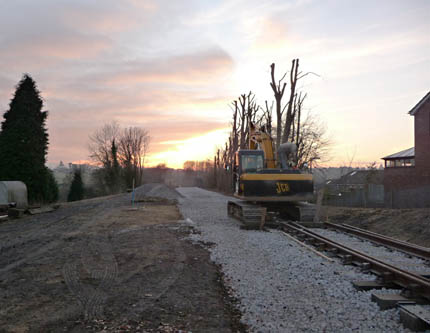 Tracklaying - 8 January 2009 - Phil Jemmison