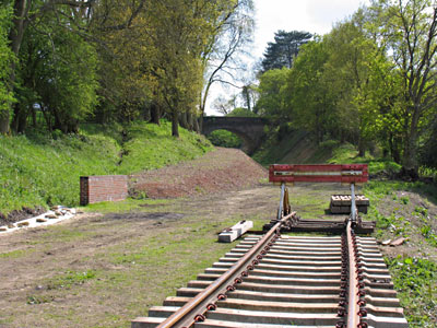 Track complete to buffer stops - May 2010 - Nigel Longdon