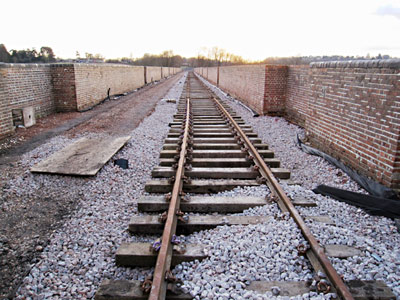 Track laid onto the viaduct - 10 February 2010 - Michael Hopps