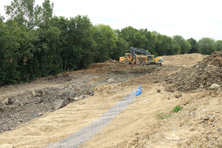 Continued work on the tip site - Mike Hopps - 26 July 2011