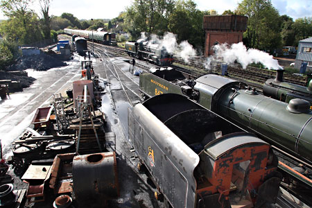 View of Loco yard - Mike Hopps - 16 October 2014