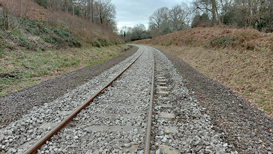 Track after tamping - Jon Goff - 8 February 2022
