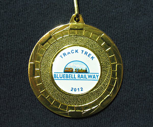 Track Trek medal