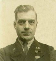 Frederick Hutchings in SR uniform