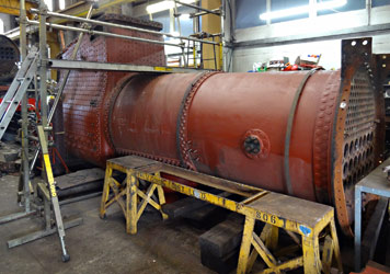 Q Class Boiler under overhaul - August 2013