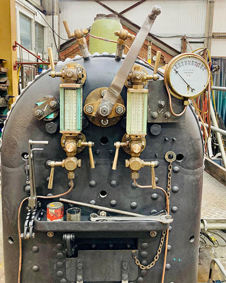 Boiler fittings on backhead - Andy Kelly - 21 July 2022