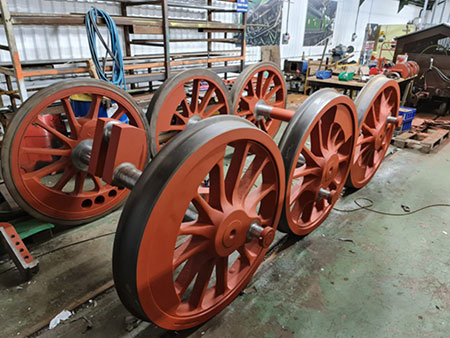 Fenchurch's wheels - Statfold Engineering Ltd - January 2022