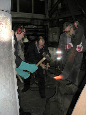 Forming against the anvil - Duncan Bourne - 25 Jan 2009