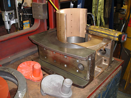 Fitting axe bearing crown - Fred Bailey - 21 June 2012