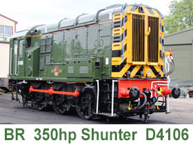 BR 350 HP Shunter D4106