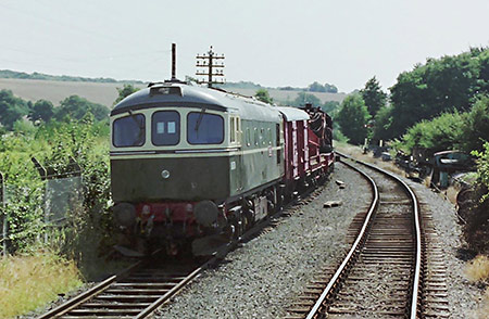 D6570 'Ashford' at Rolvenden - Jon Biglowe - 9 August 1998