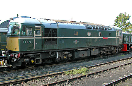 D6570 'Ashford' at Tenterden - Derek Hayward - 19 September 2006