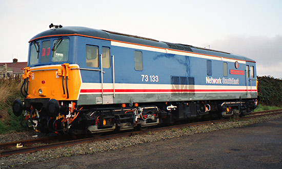 73133 in NSE Livery at Queenborough Sidings - Barry Johnson