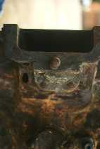 [View of right exhaust manifold]
