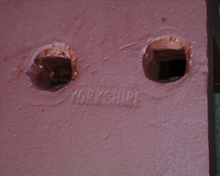 View of bufferbeam makers' stamp