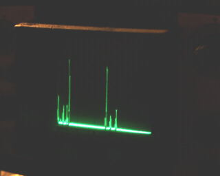 View of stay testing instrument display