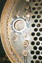 [View of the front tubeplate]