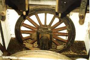 [View of wheelset in drop chamber]