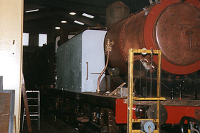 [View of engine with tanks fitted]