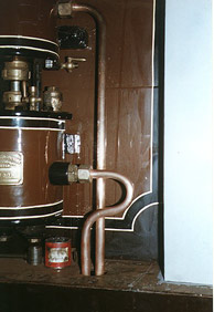 [View of new Westinhouse pump piping]