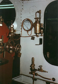 [View of cab fittings]