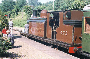 [View of engine at Horsted Keynes]