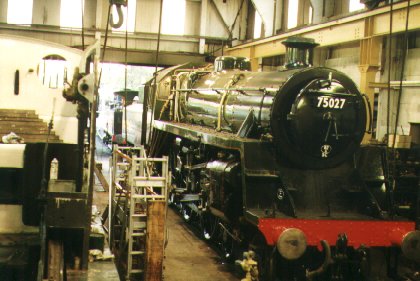 [Picture of 75027 in workshop]