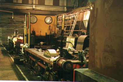 [Picture of Stepney in workshop]