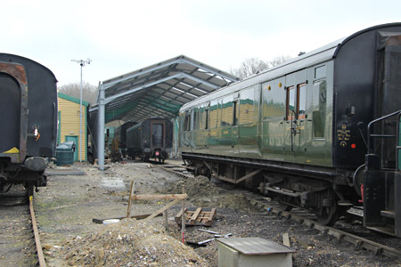 Structure and roof over E-road, South end - Dave Clarke - 3 April 2016