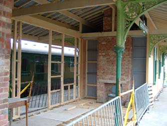 Second phase of the building - March 2003