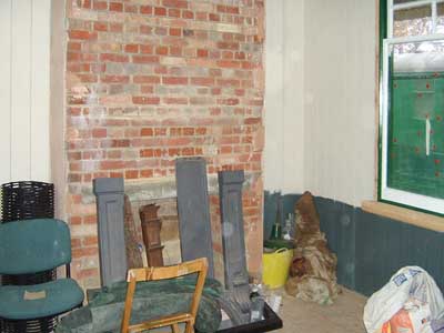 Interior of the second phase of the building - Nov 2003