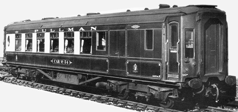 Pullman Car 54 in the 1950s