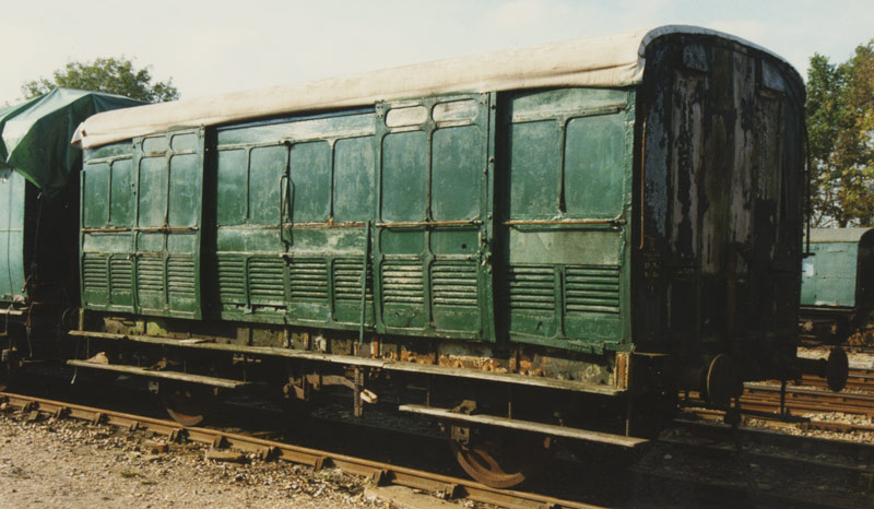 LSWR Ventilated Van 5498 - October 1997 - Richard Salmon