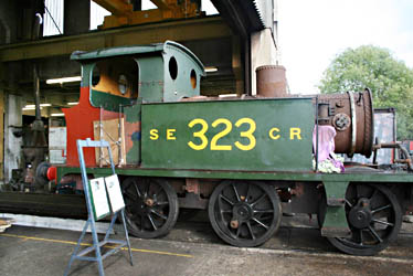 323 enters loco works - 3 September 2009 - Andrew Strongitharm