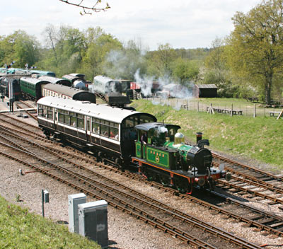 178 with Bluebell Special at Horsted Keynes - Tony Sullivan - 6 May 2010