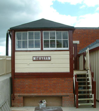 Withyham Signal Box, now at Sheffield Park - David Chappell - 14 May 2011