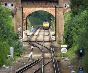 Incoming Waste by Rail train - Malcolm Porter - 22 July 2011