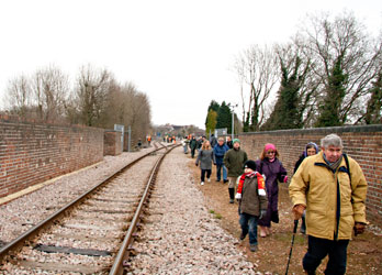Track Trek on the viaduct - John Sandys - 24 Feb 2013