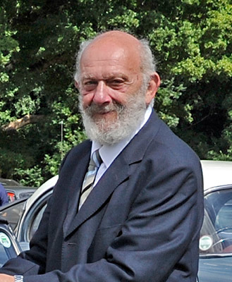 The late Dave Phillips, at the Vintage Transport Weekend at Horsted Keynes - Derek Hayward - 11 August 2013