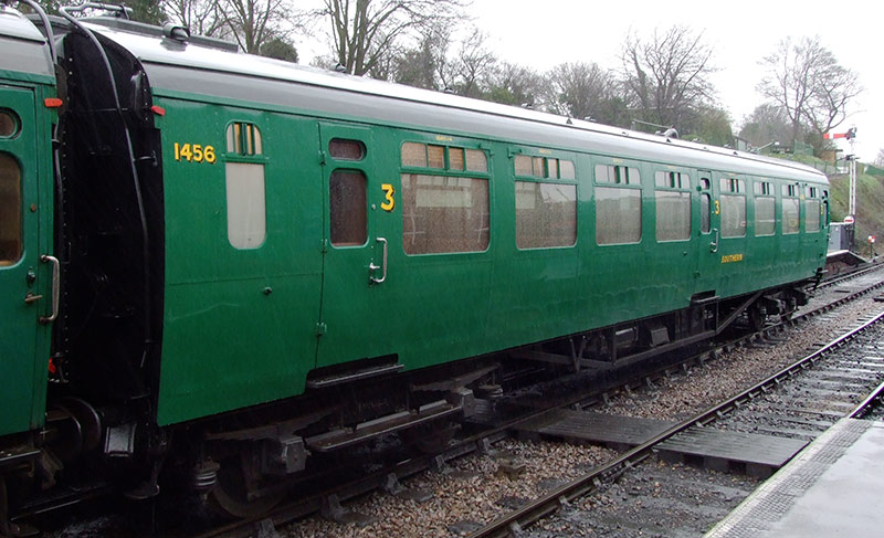 Bulleid 1456 at Ropley, Mid Hants Railway - Richard Salmon - 15 March 2020