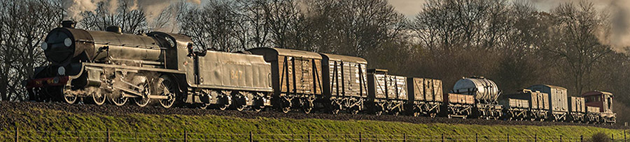 S15 on a goods train photo charter - David Cable - 8 December 2020