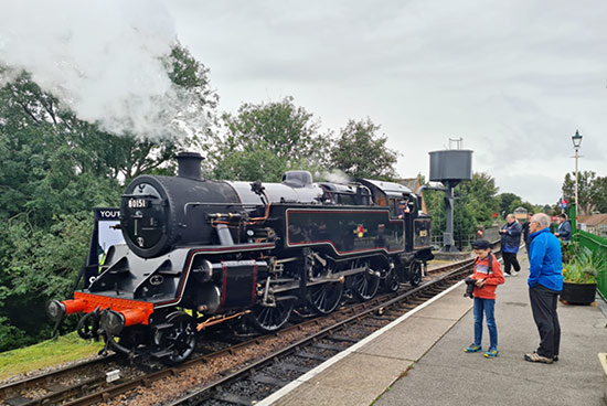 80151 at the Mid Hants Railway's steam gala last weekend - Sean David Moroney