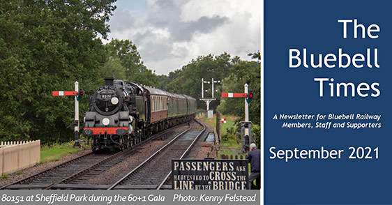 September 2021 edition of Bluebell Times