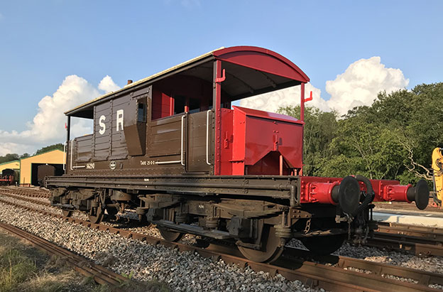 Queen Mary Brake van compelted - Richard Salmon - 4 August 2021
