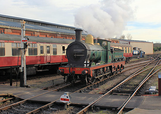 O1-class at Sheffield Park on a Footplate Taster - Peter Edwards - 2 February 2022
