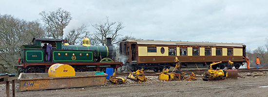 H-class with Pullman Fingall - Jon Goff - 8 February 2022