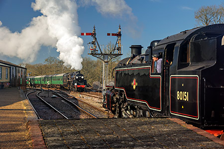 Standards at the South end of Horsted Keynes - Dave Bowles - 9 April 2022