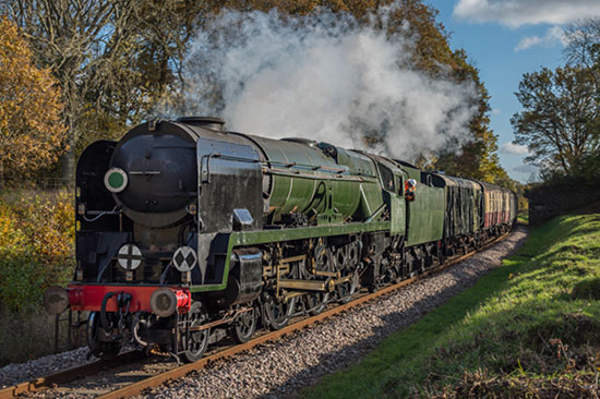 34059 out for a test run - David Cable - 15 November 2023