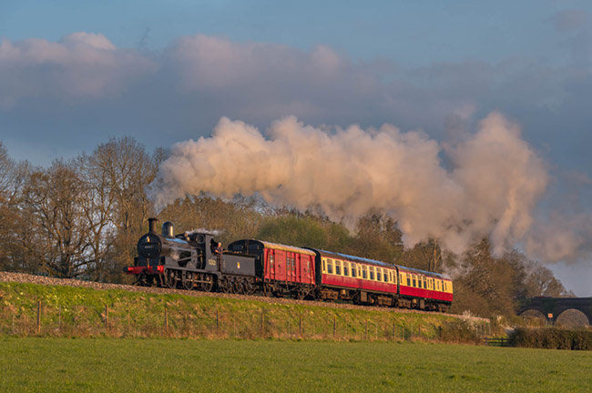 Photo charter, with the visiting L&Y A-class locomotive - David Cable - 21 April 2023