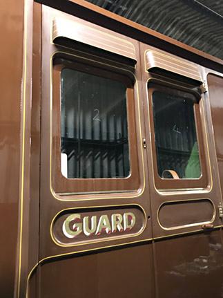 949's guards door lettered and lined - Richard Salmon - 8 February 2023